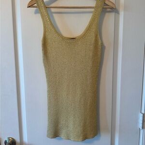 Sparkle gold Bebe tank